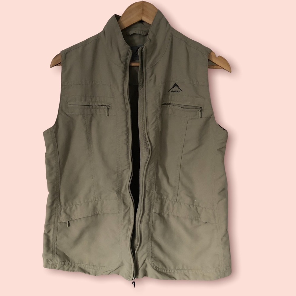 K-Way technical Design Cargo Vest